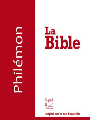 cover image of Philémon